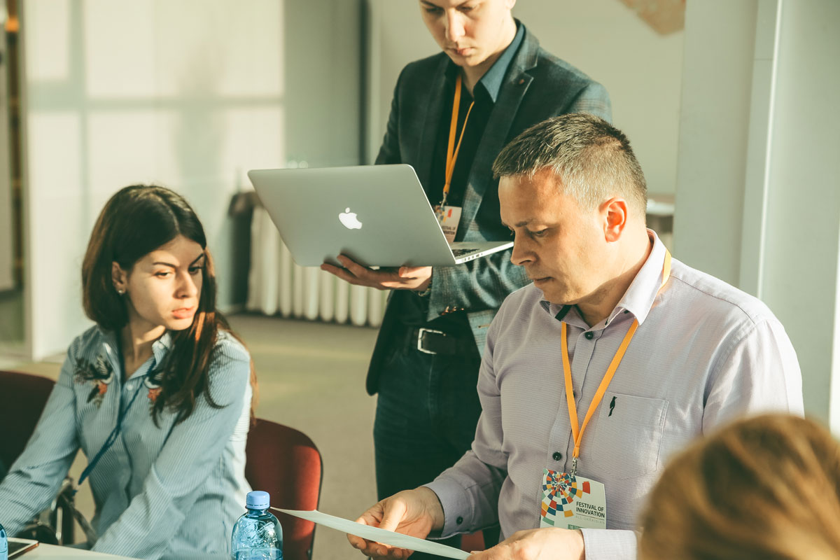 Festival of innovation - jury discussions