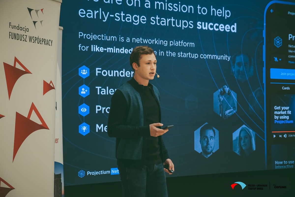 Kyiv Tech Hub 2020 startup contest - Projectium.Network pitch