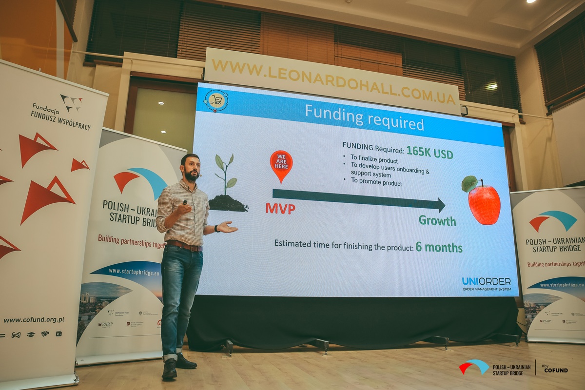 Kyiv Tech Hub 2020 startup contest - Uniorder pitch
